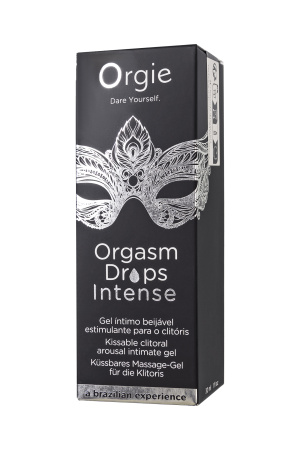 Интимный гель для клитора ORGIE Orgasm Drops Intense, 30 мл