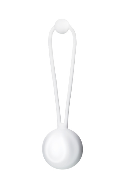 Вагинальные шарики TOYFA L'EROINA  Lily, силикон, белый, 10.5 см